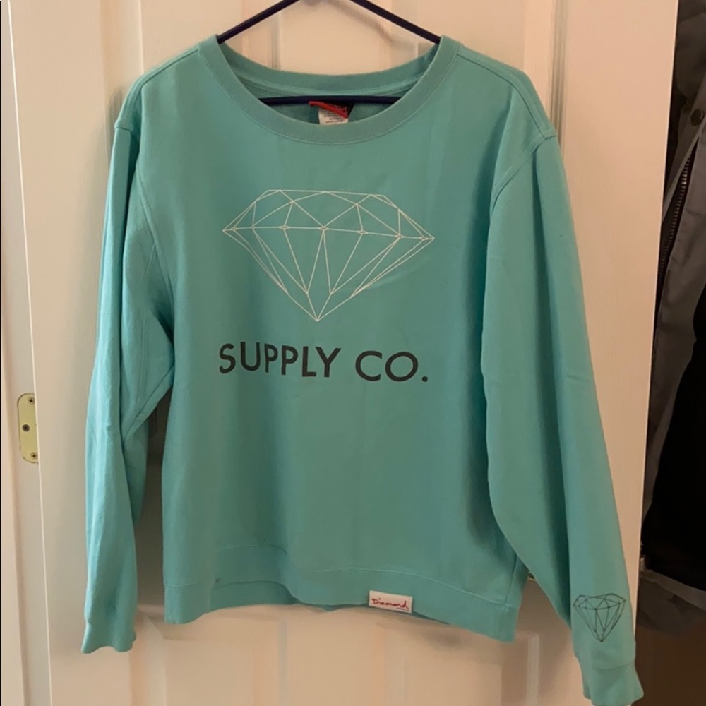 Mint Diamond Supply Co. Crewneck